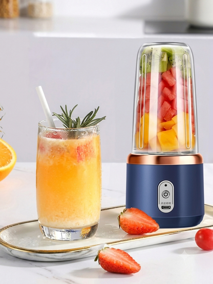 Portable USB Rechargeable Blender – Personal Smoothie Maker for Fruits, Shakes & On-the-Go Juicing