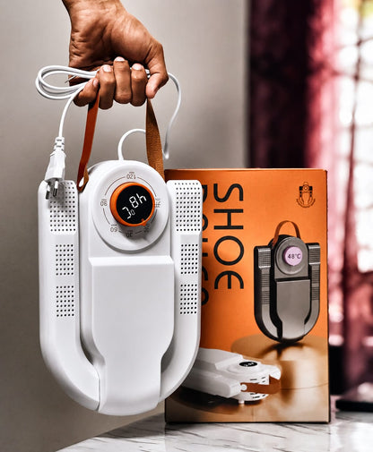 Electric Shoe Dryer & Deodorizer – Fast Boot & Sneaker Warmer with Digital Timer