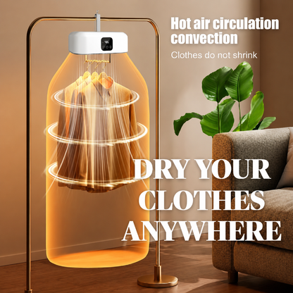 Smart Closet Wardrobe Dryer – Portable Hanging Clothes Drying System