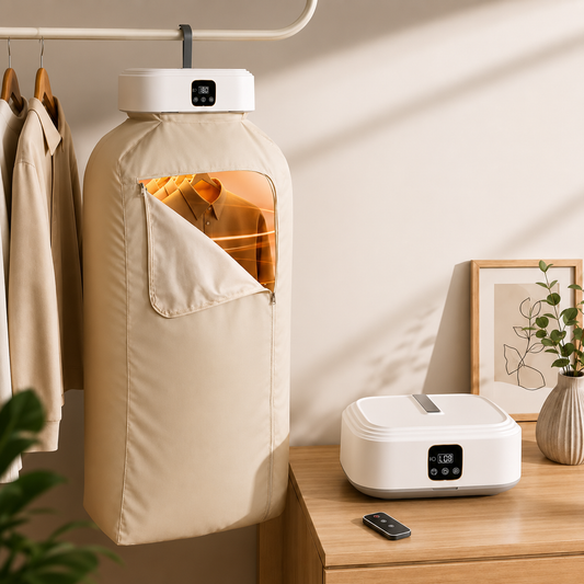 Smart Closet Wardrobe Dryer – Portable Hanging Clothes Drying System