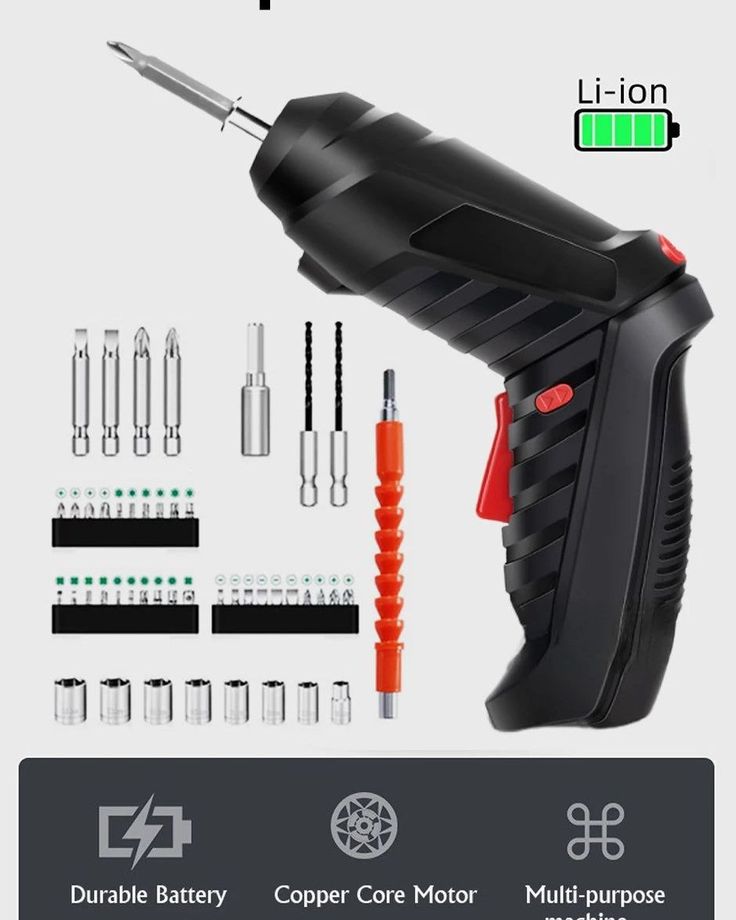 MAXAN 46-Piece Cordless Electric Screwdriver & Precision Tool Kit | Multi-Bit Repair Set