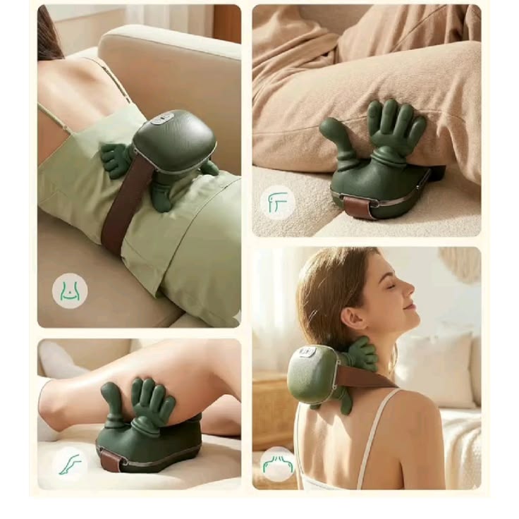 3D Neck & Shoulder Massager with Heat Therapy | Deep Tissue Relaxation & Pain Relief