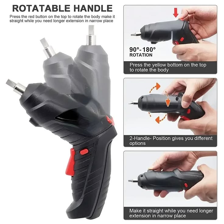 MAXAN 46-Piece Cordless Electric Screwdriver & Precision Tool Kit | Multi-Bit Repair Set