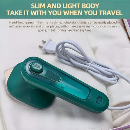 PocketPress Mini Handheld Garment Steamer — Portable Travel Iron