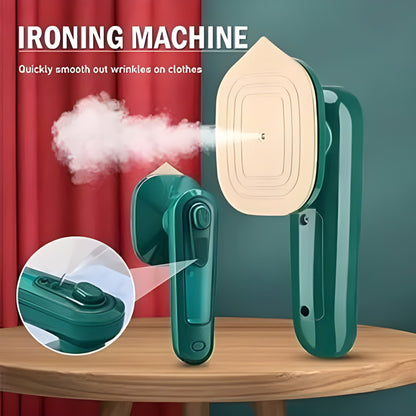 PocketPress Mini Handheld Garment Steamer — Portable Travel Iron